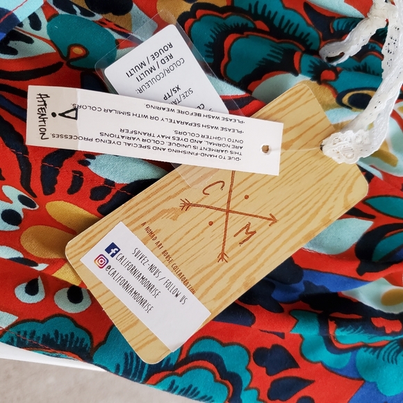 California Moon Rise dress size xs - Picture 5 of 6